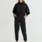 Basic Colored Sweatpants With Elastic Hems