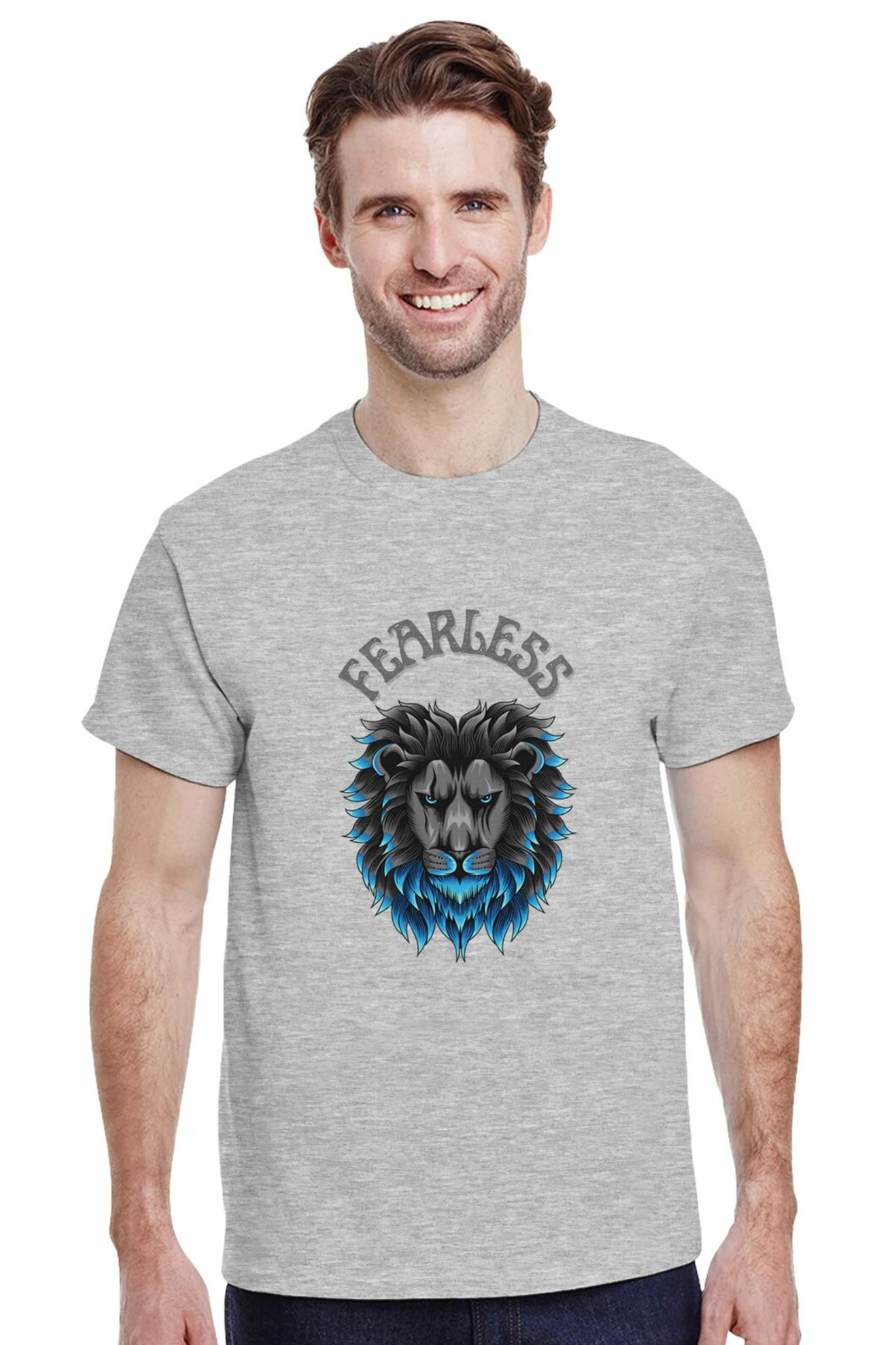 Fearless Unisex T-shirt – Classic Fit Heavyweight Cotton Tee – Everyday Comfortable Wear