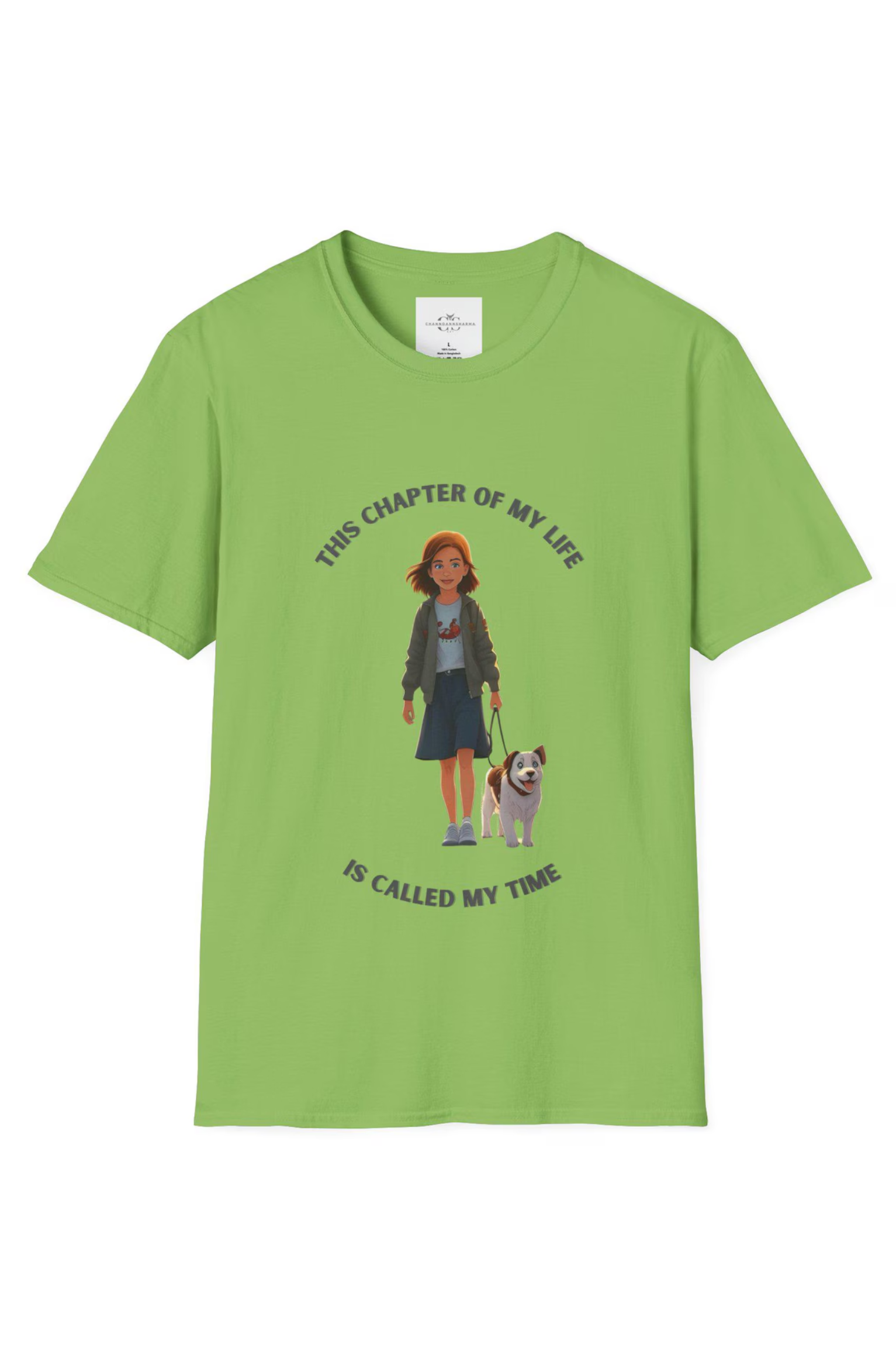 My Time Unisex Softstyle T-Shirt, Chapter Of Life Tee, Inspirational Shirt, Personal Growth Top, Positive Vibes Clothing - Image 2